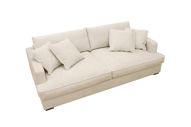Rossita Lyx 2,5-sits Extra djup Soffa i Chenille - Beige - Möbler - Vardagsrum - Soffor - 3-sits soffor