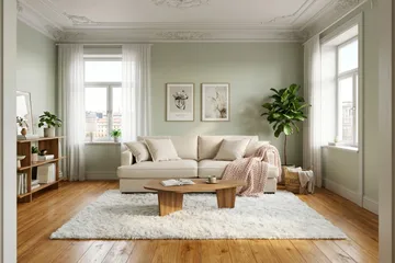 Rossita Lyx 2,5-sits Extra djup Soffa i Chenille - Beige - Möbler - Vardagsrum - Soffor - 3-sits soffor