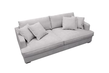 Rossita Lyx 2,5-sits Extra djup Soffa i Chenille - Grå - Möbler - Vardagsrum - Soffor - 3-sits soffor