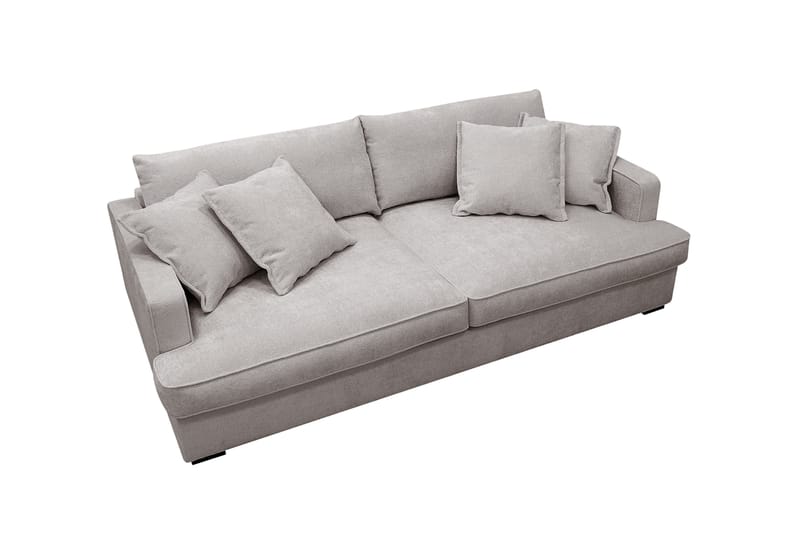 Rossita Lyx 2,5-sits Extra djup Soffa i Chenille - Grå/Brun - Möbler - Vardagsrum - Soffor - 3-sits soffor