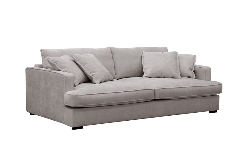 Rossita Lyx 2,5-sits Extra djup Soffa i Chenille - Grå/Brun - Möbler - Vardagsrum - Soffor - 3-sits soffor
