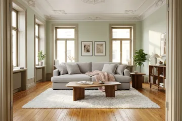 Rossita Lyx 2,5-sits Extra djup Soffa i Chenille - Grå/Brun - Möbler - Vardagsrum - Soffor - 3-sits soffor