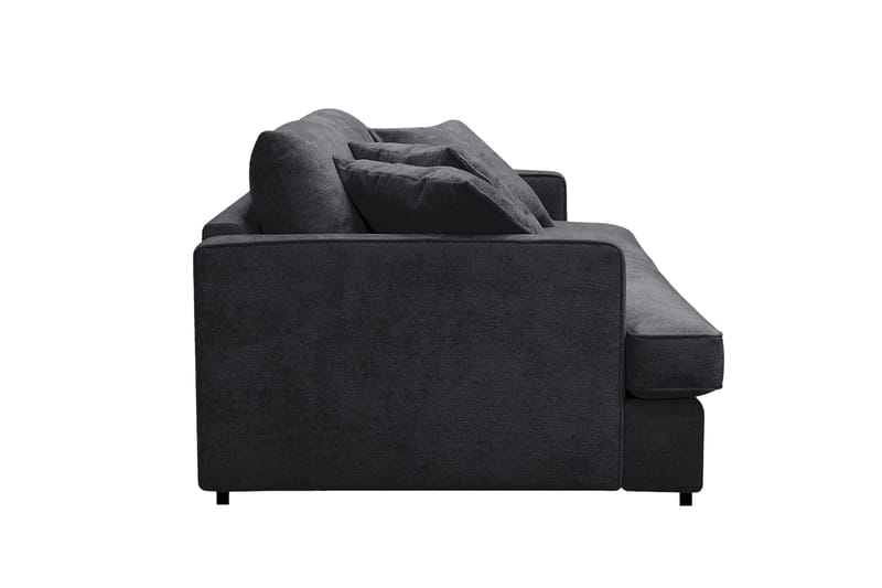 Rossita Lyx 2,5-sits Extra djup Soffa i Chenille - Svart - Möbler - Vardagsrum - Soffor - 3-sits soffor
