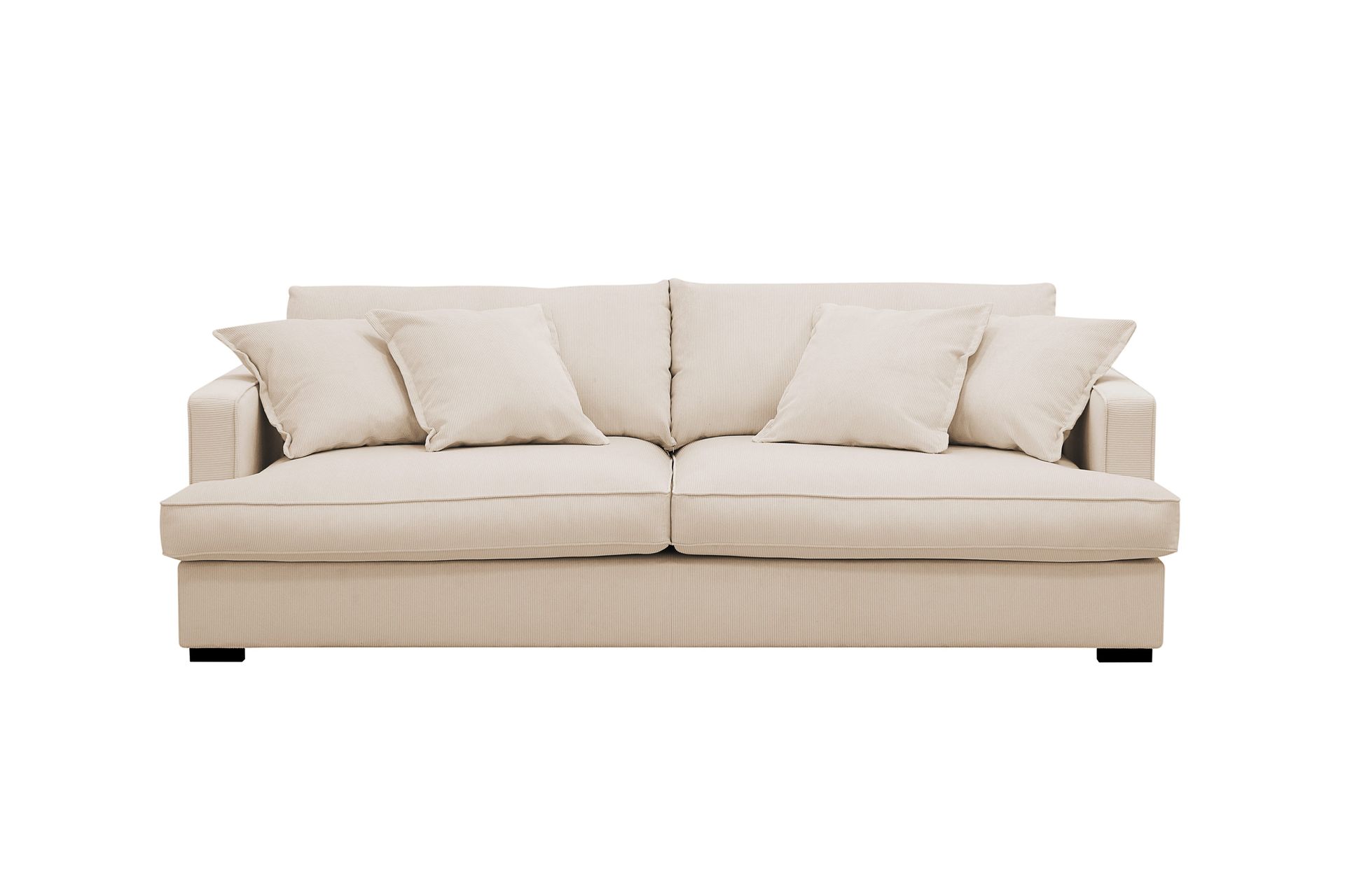 Rossita Lyx 2,5-sits Extra djup Soffa i Manchester - Beige