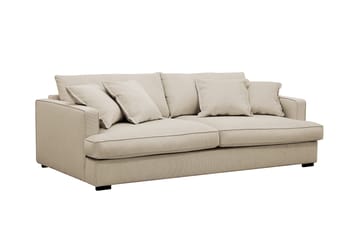 Rossita Lyx 2,5-sits Extra djup Soffa i Manchester - Kräm - Möbler - Vardagsrum - Soffor - 3-sits soffor