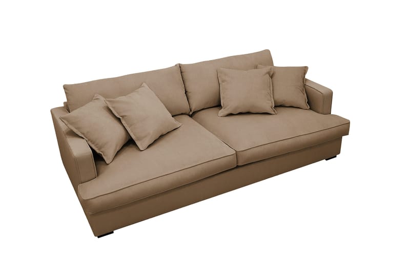 Rossita Lyx 2,5-sits Extra djup Soffa i Manchester - Ljusbrun - Möbler - Vardagsrum - Soffor - 3-sits soffor