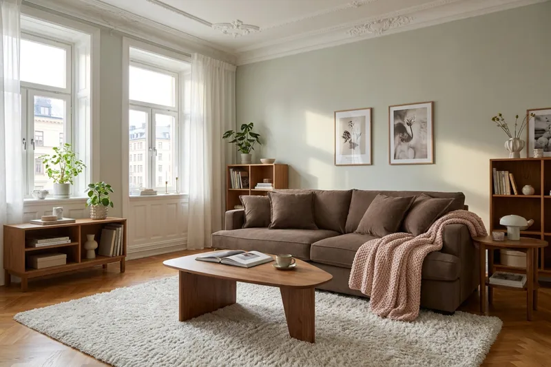 Rossita Lyx 2,5-sits Extra djup Soffa i Manchester - Mörkbrun - Möbler - Vardagsrum - Soffor - 3-sits soffor
