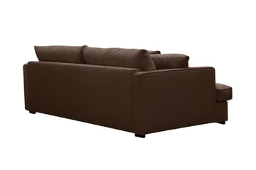 Rossita Lyx 2,5-sits Extra djup Soffa i Manchester - Mörkbrun - Möbler - Vardagsrum - Soffor - 3-sits soffor