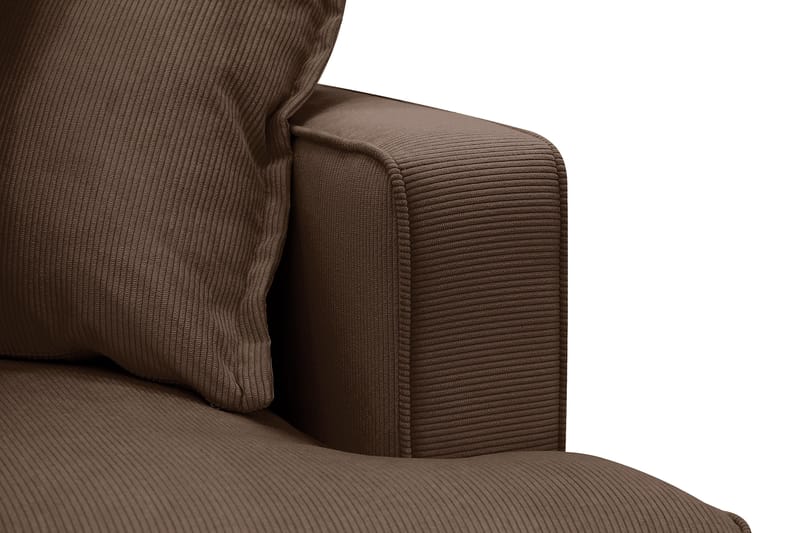 Rossita Lyx 2,5-sits Extra djup Soffa i Manchester - Mörkbrun - Möbler - Vardagsrum - Soffor - 3-sits soffor