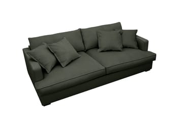 Rossita Lyx 2,5-sits Extra djup Soffa i Manchester - Mörkgrön - Möbler - Vardagsrum - Soffor - 3-sits soffor