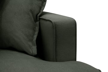 Rossita Lyx 2,5-sits Extra djup Soffa i Manchester - Mörkgrön - Möbler - Vardagsrum - Soffor - 3-sits soffor