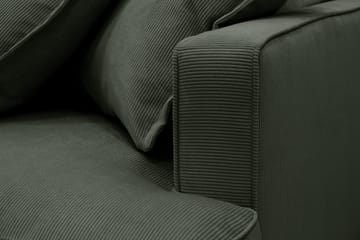 Rossita Lyx 2,5-sits Extra djup Soffa i Manchester - Mörkgrön - Möbler - Vardagsrum - Soffor - 3-sits soffor
