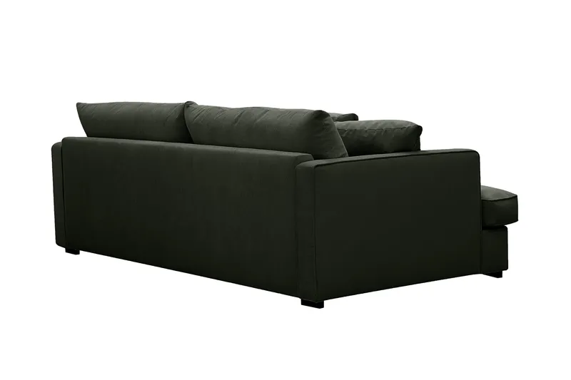 Rossita Lyx 2,5-sits Extra djup Soffa i Manchester - Mörkgrön - Möbler - Vardagsrum - Soffor - 3-sits soffor