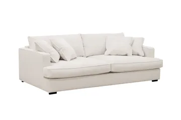 Rossita Lyx 2,5-sits Extra djup Soffa i Manchester - Offwhite - Möbler - Vardagsrum - Soffor - 3-sits soffor