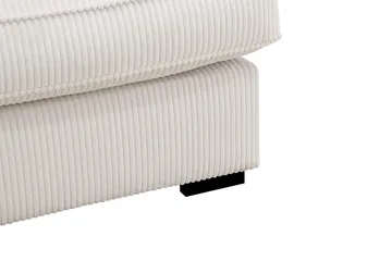 Rossita Lyx 2,5-sits Extra djup Soffa i Manchester - Offwhite - Möbler - Vardagsrum - Soffor - 3-sits soffor