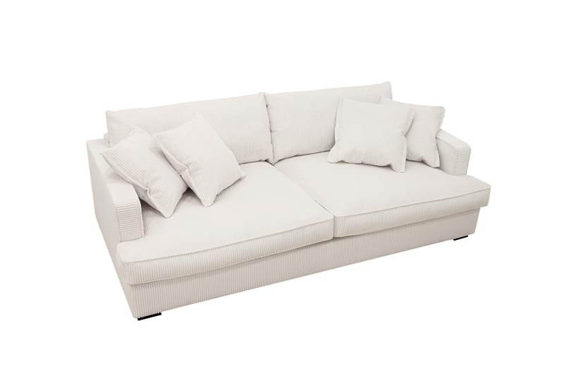 Rossita Lyx 2,5-sits Extra djup Soffa i Manchester - Offwhite - Möbler - Vardagsrum - Soffor - 3-sits soffor