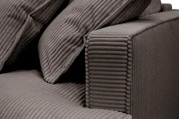 Rossita Lyx 2,5-sits Extra djup Soffa i Manchester - Taupe - Möbler - Vardagsrum - Soffor - 3-sits soffor