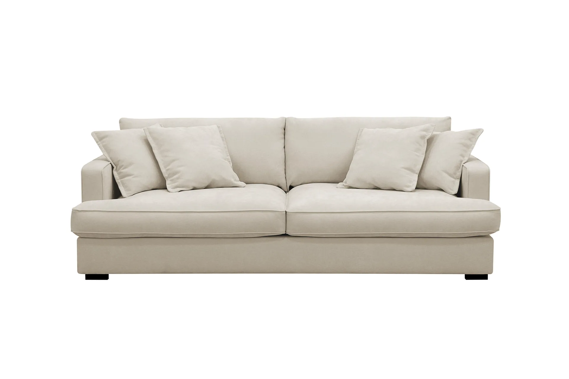 Rossita Lyx 2,5-sits Extra djup Soffa i Tyg - Beige