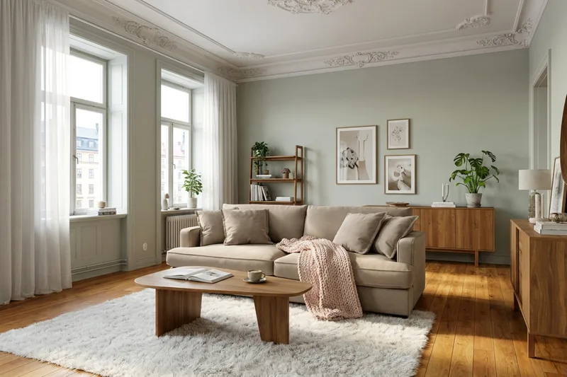 Rossita Lyx 2,5-sits Extra djup Soffa i Tyg - Brun - Möbler - Vardagsrum - Soffor - 3-sits soffor