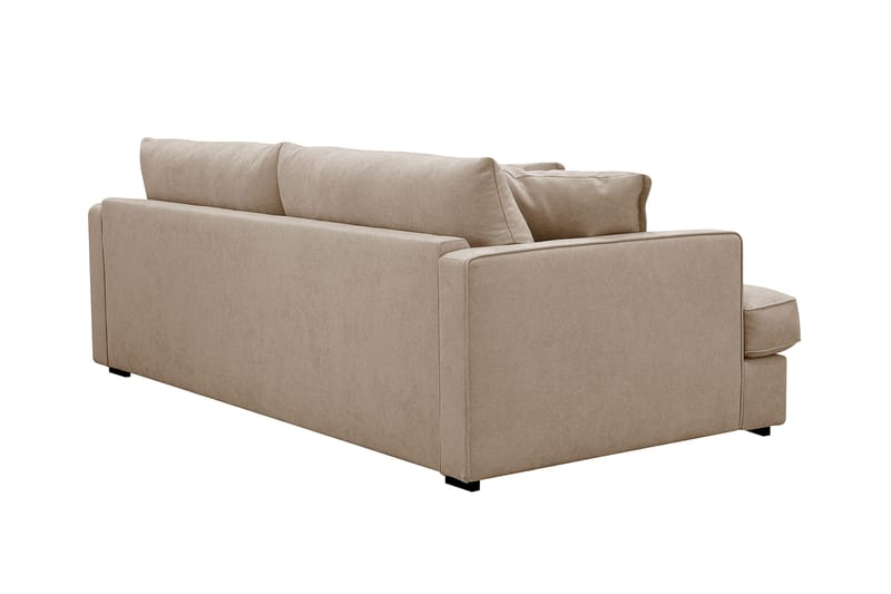 Rossita Lyx 2,5-sits Extra djup Soffa i Tyg - Ljusbrun - Möbler - Vardagsrum - Soffor - 3-sits soffor