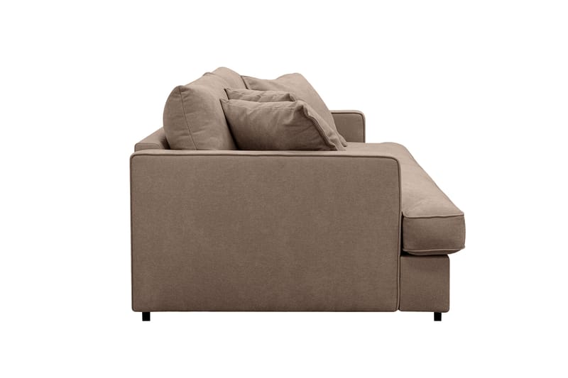 Rossita Lyx 2,5-sits Extra djup Soffa i Tyg - Mörkbrun - Möbler - Vardagsrum - Soffor - 3-sits soffor