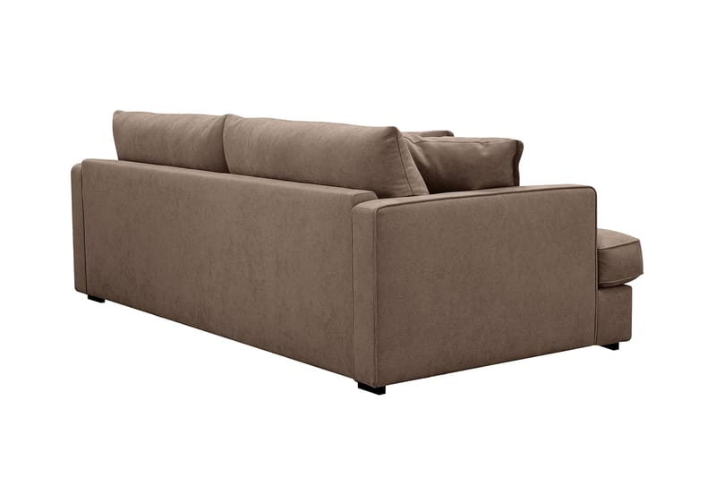Rossita Lyx 2,5-sits Extra djup Soffa i Tyg - Mörkbrun - Möbler - Vardagsrum - Soffor - 3-sits soffor