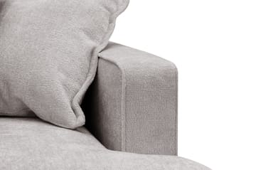 Rossita Lyx 3-sits Extra djup Soffa i Chenille - Grå/Brun - Möbler - Vardagsrum - Soffor - 3-sits soffor