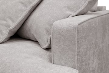 Rossita Lyx 3-sits Extra djup Soffa i Chenille - Grå/Brun - Möbler - Vardagsrum - Soffor - 3-sits soffor