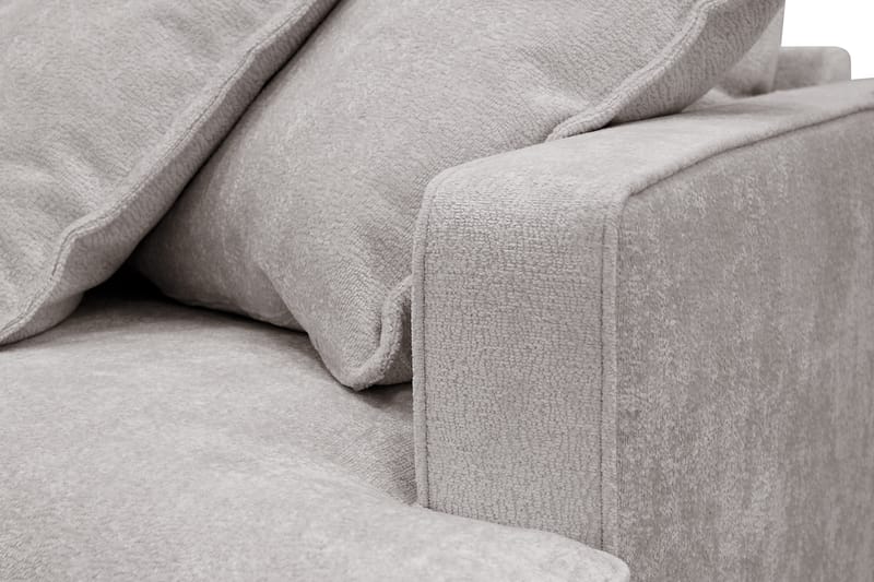 Rossita Lyx 3-sits Extra djup Soffa i Chenille - Grå/Brun - Möbler - Vardagsrum - Soffor - 3-sits soffor