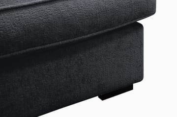 Rossita Lyx 3-sits Extra djup Soffa i Chenille - Svart - Möbler - Vardagsrum - Soffor - 3-sits soffor