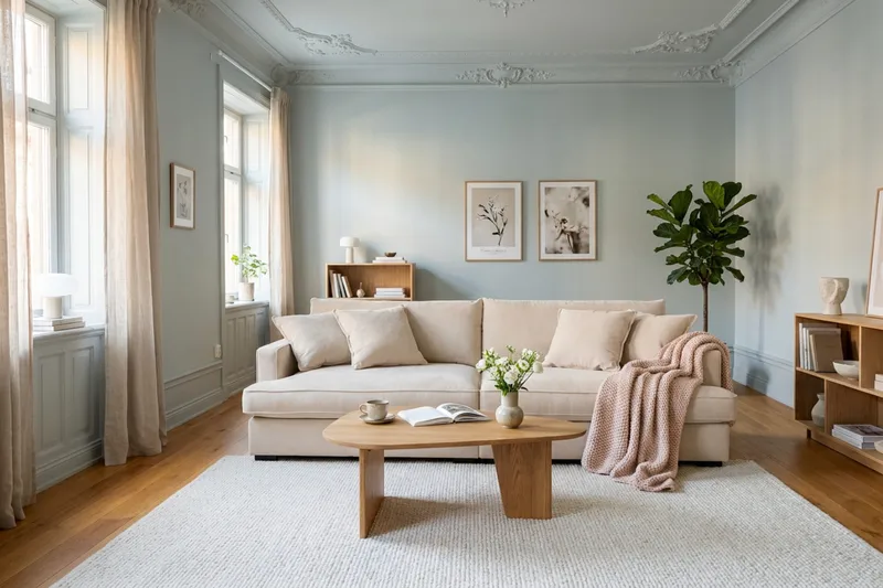 Rossita Lyx 3-sits Extra djup Soffa i Manchester - Beige - Möbler - Vardagsrum - Soffor - 3-sits soffor