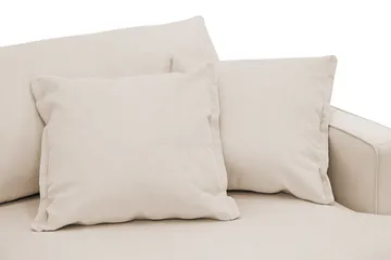 Rossita Lyx 3-sits Extra djup Soffa i Manchester - Beige - Möbler - Vardagsrum - Soffor - 3-sits soffor