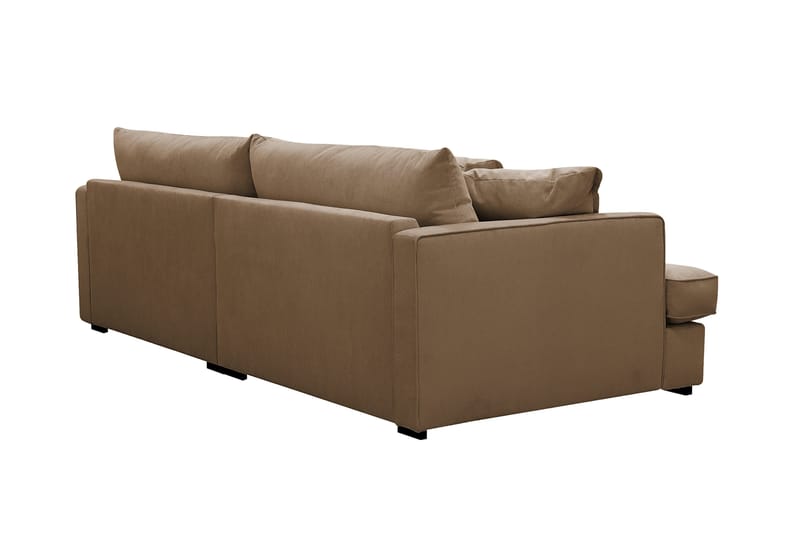 Rossita Lyx 3-sits Extra djup Soffa i Manchester - Ljusbrun - Möbler - Vardagsrum - Soffor - 3-sits soffor