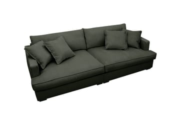 Rossita Lyx 3-sits Extra djup Soffa i Manchester - Mörkgrön - Möbler - Vardagsrum - Soffor - 3-sits soffor
