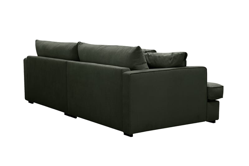 Rossita Lyx 3-sits Extra djup Soffa i Manchester - Mörkgrön - Möbler - Vardagsrum - Soffor - 3-sits soffor