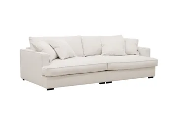 Rossita Lyx 3-sits Extra djup Soffa i Manchester - Offwhite - Möbler - Vardagsrum - Soffor - 3-sits soffor