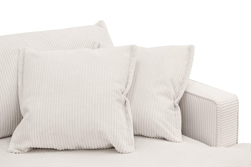 Rossita Lyx 3-sits Extra djup Soffa i Manchester - Offwhite - Möbler - Vardagsrum - Soffor - 3-sits soffor