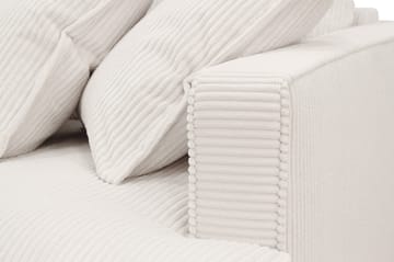 Rossita Lyx 3-sits Extra djup Soffa i Manchester - Offwhite - Möbler - Vardagsrum - Soffor - 3-sits soffor