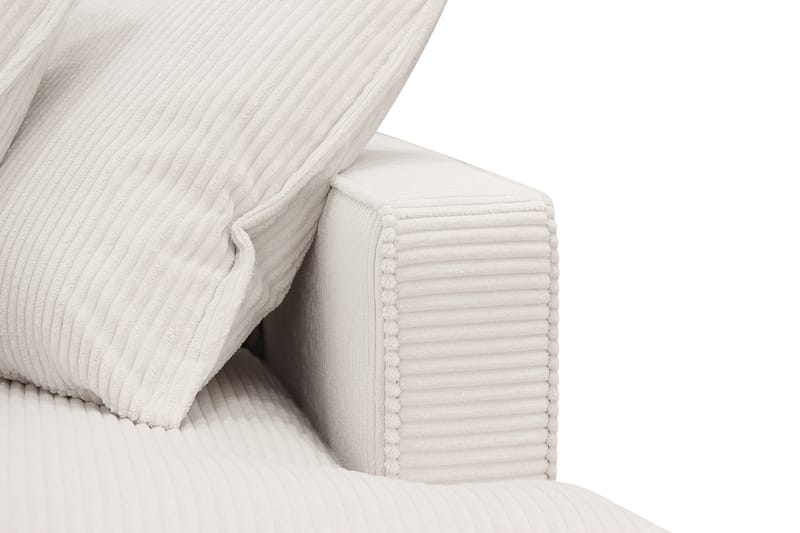Rossita Lyx 3-sits Extra djup Soffa i Manchester - Offwhite - Möbler - Vardagsrum - Soffor - 3-sits soffor