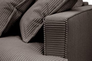 Rossita Lyx 3-sits Extra djup Soffa i Manchester - Taupe - Möbler - Vardagsrum - Soffor - 3-sits soffor