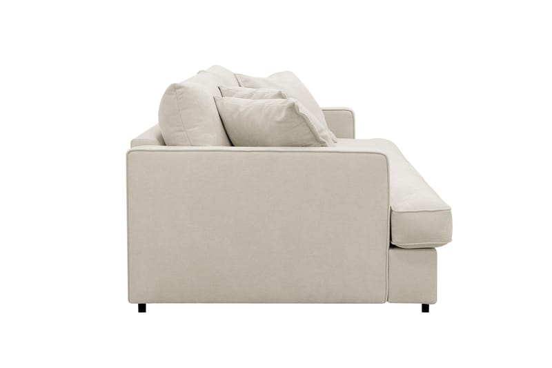 Rossita Lyx 3-sits Extra djup Soffa i Tyg - Beige - Möbler - Vardagsrum - Soffor - 3-sits soffor