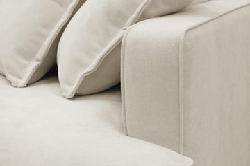 Rossita Lyx 3-sits Extra djup Soffa i Tyg - Beige - Möbler - Vardagsrum - Soffor - 3-sits soffor