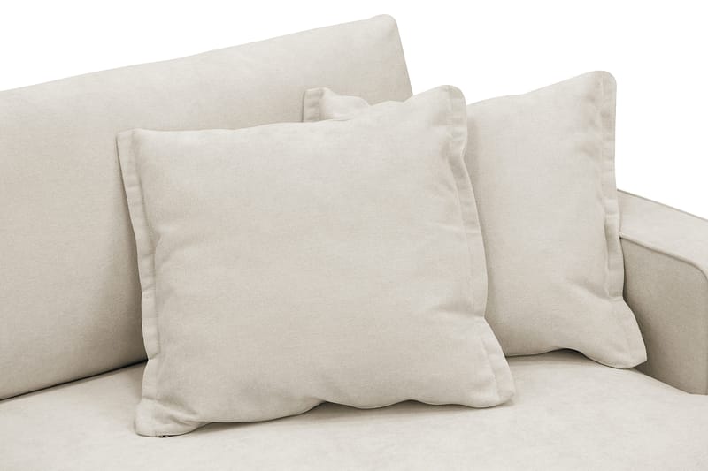 Rossita Lyx 3-sits Extra djup Soffa i Tyg - Beige - Möbler - Vardagsrum - Soffor - 3-sits soffor