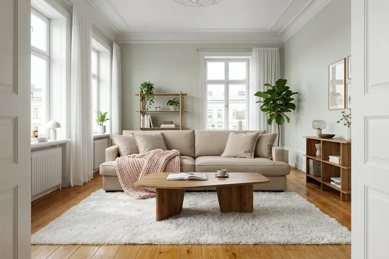 Rossita Lyx 3-sits Extra djup Soffa i Tyg - Ljusbrun - Möbler - Vardagsrum - Soffor - 3-sits soffor
