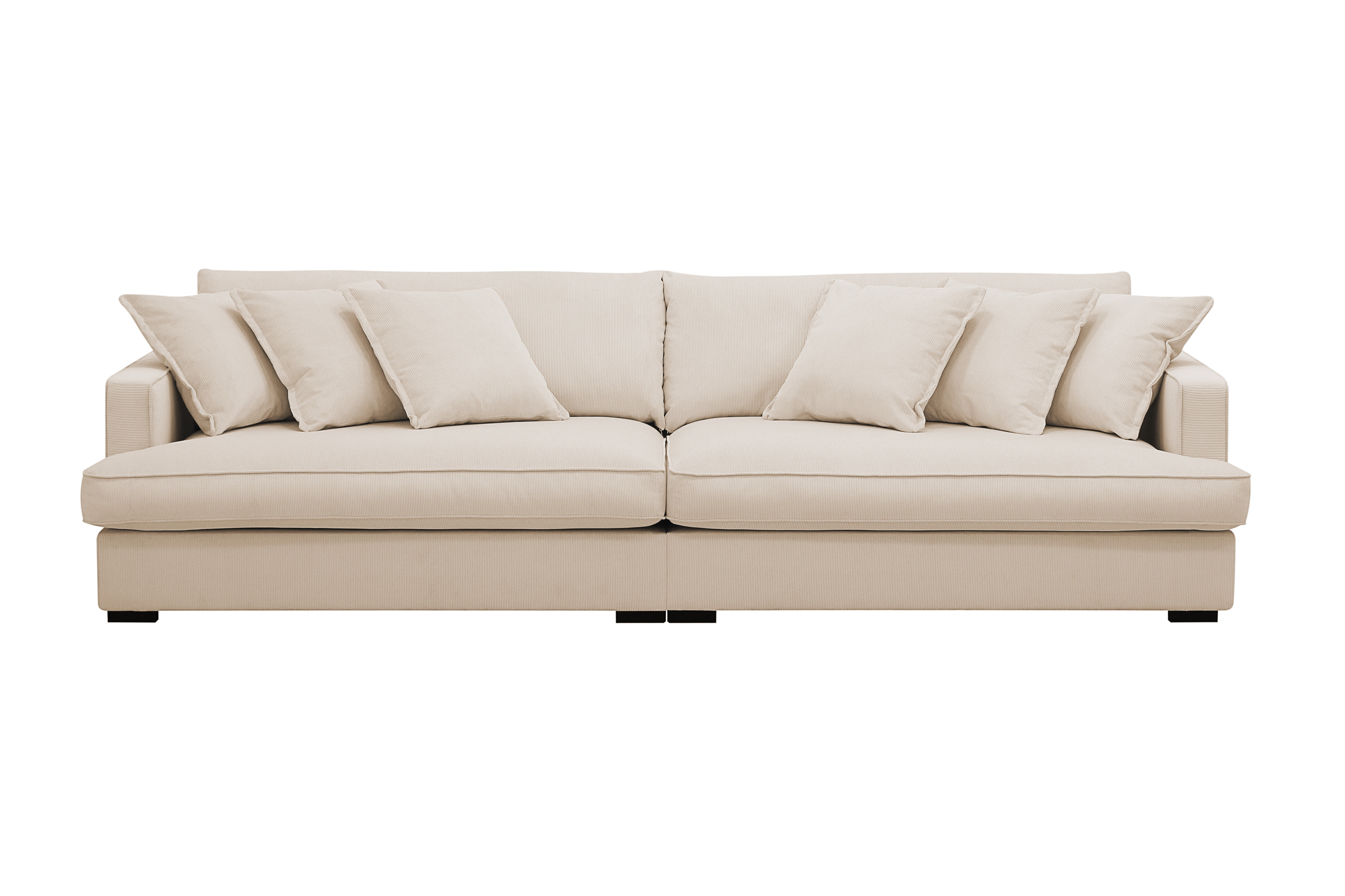 rossita lyx 3,5-sits extra djup soffa i manchester - beige