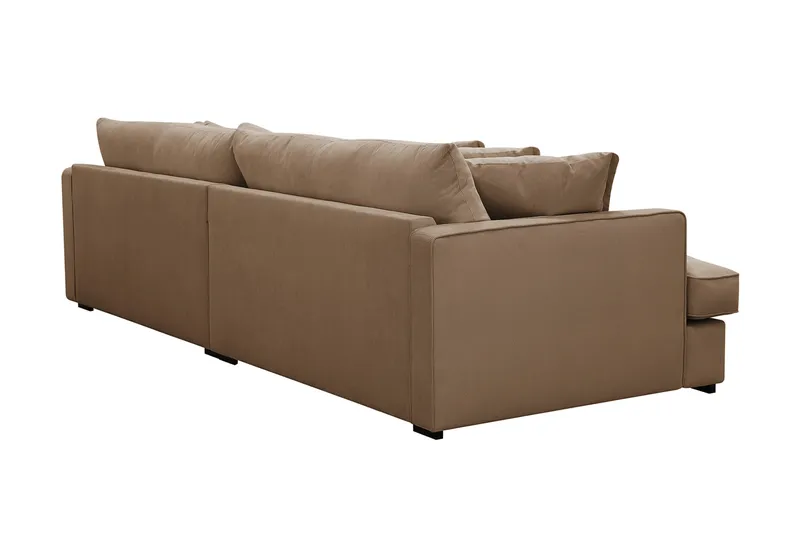 Rossita Lyx 3,5-sits Extra djup Soffa i Manchester - Brun - Möbler - Vardagsrum - Soffor - 4-sits soffor