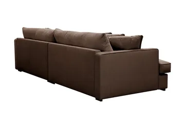 Rossita Lyx 3,5-sits Extra djup Soffa i Manchester - Brun - Möbler - Vardagsrum - Soffor - 4-sits soffor