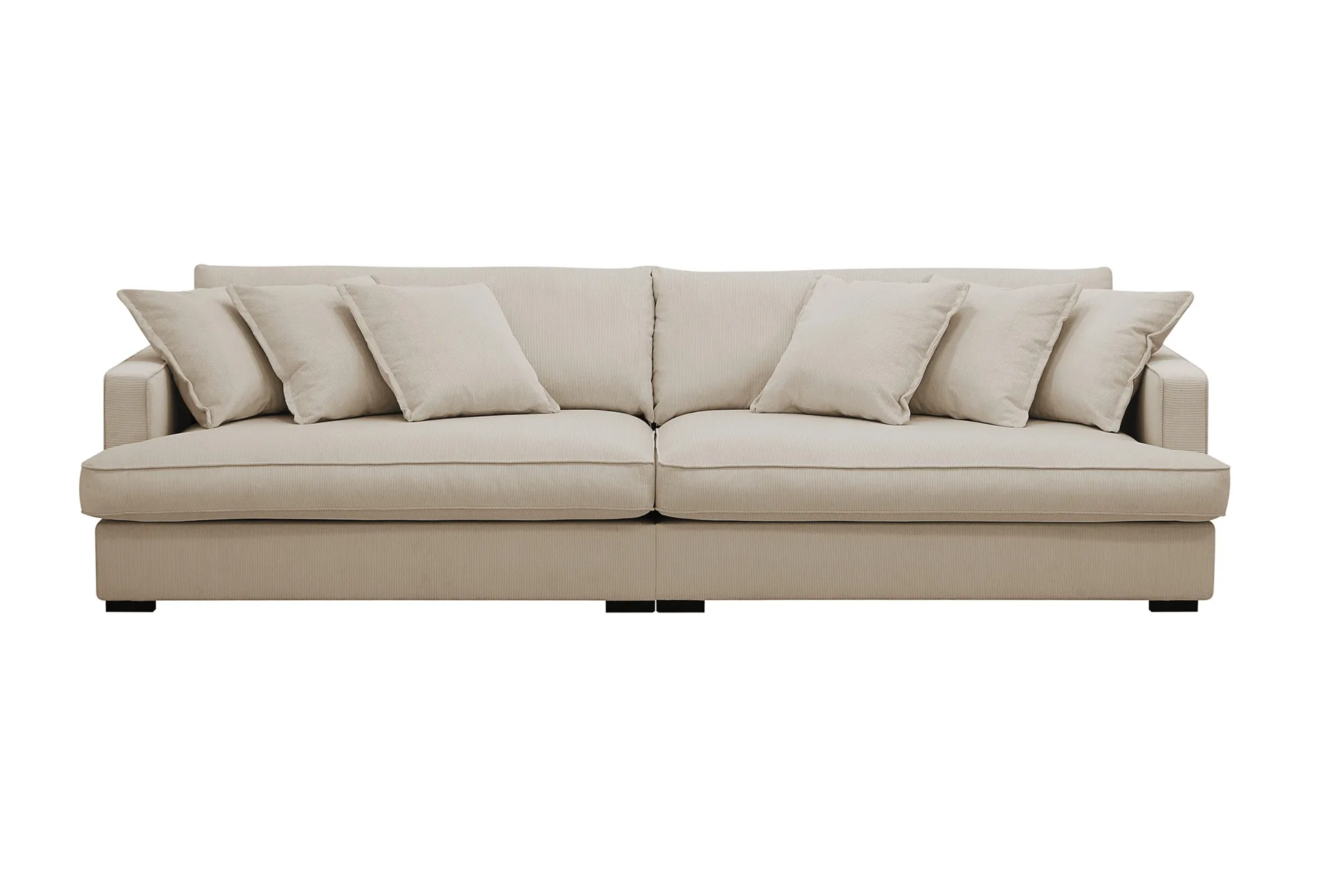 rossita lyx 3,5-sits extra djup soffa i manchester - greige