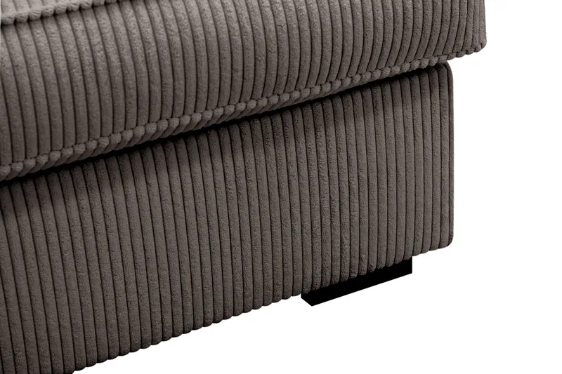 Rossita Lyx 3,5-sits Extra djup Soffa i Manchester - Mörkgrå - Möbler - Vardagsrum - Soffor - 4-sits soffor