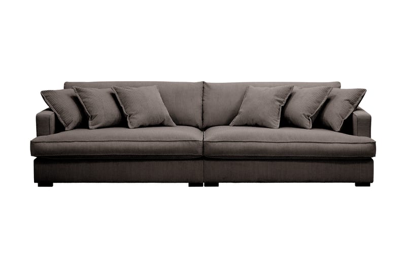 Rossita Lyx 3,5-sits Extra djup Soffa i Manchester, Mörkgrå